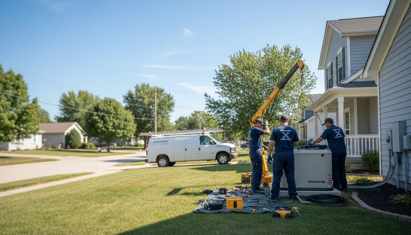 Generator Installation in Hazleton, IA near me